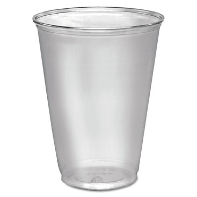 SOLO Ultra Clear Pet Cups, 10 Oz, Tall - 50 Count - Image 1