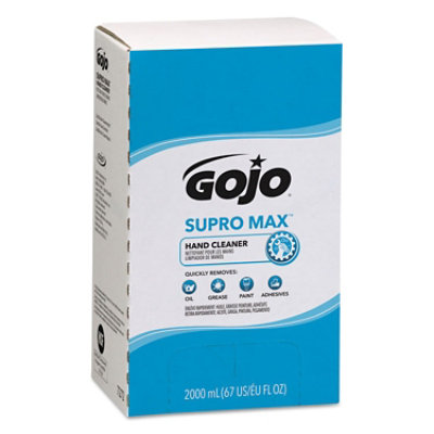 Gojo Supro Max Hand Cleaner, Unscented, 2,000 Ml Pouch - Image 1