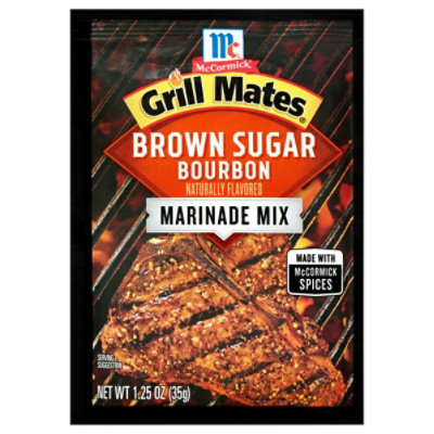 Mc Cormick Spice Brown Sugar Bourbon Marinade 1.25 Oz (Pack of 12) - Image 1