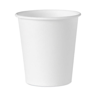 SOLO White Paper Water Cups, 3 Oz - 100 Count - Image 1