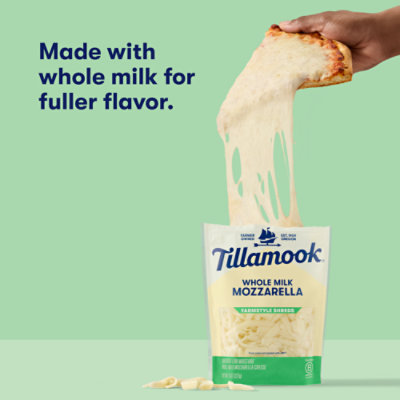 Tillamook Farmstyle Whole Milk Mozzarella Shredded Cheese - 8 Oz - Image 5