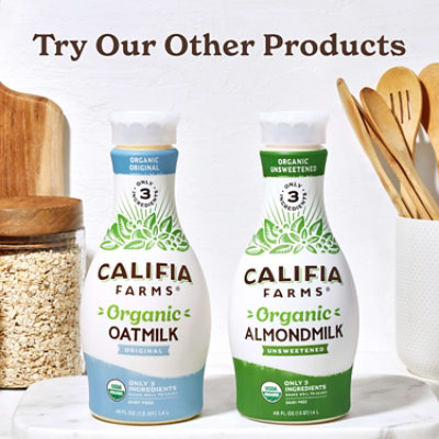 Califia Farms Organic Unsweetened Almond Milk - 48 Fl. Oz. - Image 4