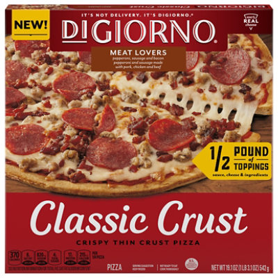 Digiorno Classic Crust Meat Lovers Pizza - 19.1 Oz - Image 3