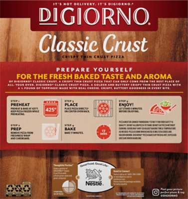 Digiorrno Classic Crust Cheese Pizza - 19.1 Oz - Image 6