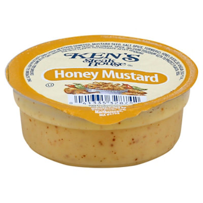 Kens Honeycomb Mustard Dipping Individual Cup - 2 Oz