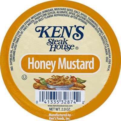 Kens Honeycomb Mustard Dipping Individual Cup - 2 Oz - Image 2