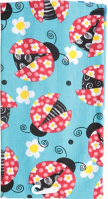 Kay Ladybugs Terry Towel - Each - Image 4