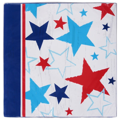 Signature Select Star Studded Lunch Napkins 16 Count - Each - Image 3