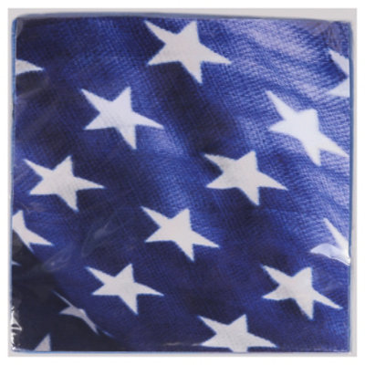 Signature Select Waving Flag Beverage Napkins 16 Count - Each - Image 3