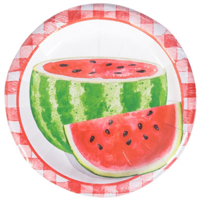 Signature Select Sweet Summer Dinner Plates 8 Count - Each - Image 1