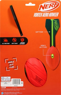 Frank Nerf Vortex Red Football - Each - Image 4
