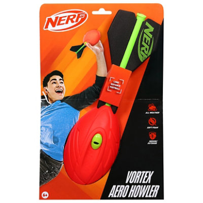 Frank Nerf Vortex Red Football - Each - Image 2