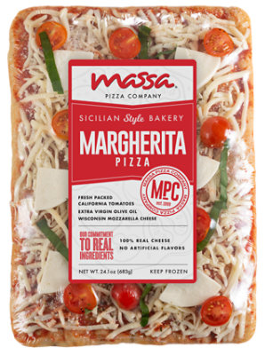 Massa Pizza Company Margarita Sicilian Pizza - 22.6 Oz - Image 1