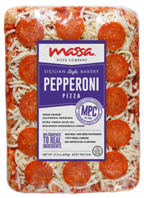 Massa Pizza Company Pepperoni Pizza - 20.3 Oz - Image 1