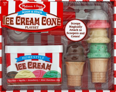 Melissa And Doug Scoop Ice Cream Play Set 8 Piece - Each - Image 2