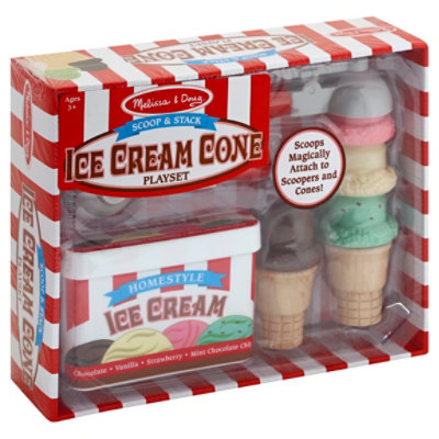 Melissa And Doug Scoop Ice Cream Play Set 8 Piece - Each - Image 1