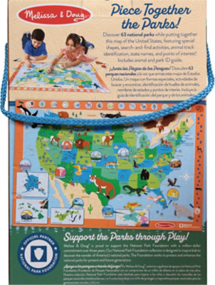 Mel Usa Map Floor Puzzle 45 Piece - Each - Image 3