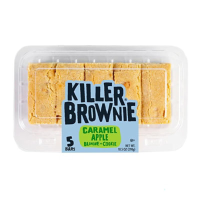 Caramel Apple Killer Brownie Bars Case Of 12 Units 5 Count - 10.5 Oz - Image 1