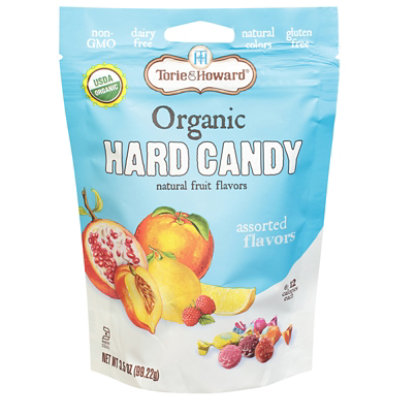 Torie & Howard Assorted Flavors Organic Hard Candy - 3.5 Oz