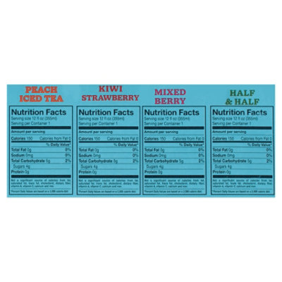 Jiant Assorted Sparkling Tea And Real Fruit Craft Brewed Hard Tea In Cans - 12-12 Fl. Oz. - Image 3