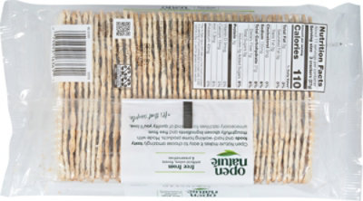 Open Nature Rosemary Seasalt Flatbread Crackers - 10 Oz - Image 6