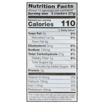 Open Nature Rosemary Seasalt Flatbread Crackers - 10 Oz - Image 3
