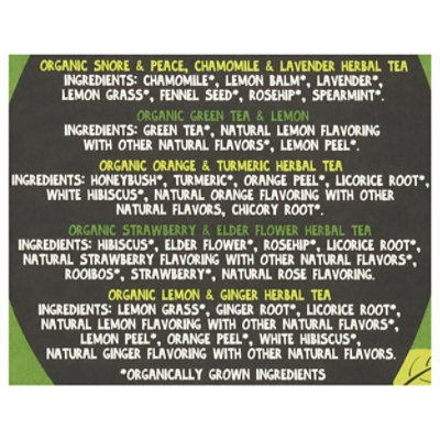 Clipper 5 Flavor Assorted Tea Gift Box - 45 Count - Image 3