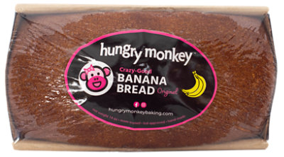 Hungry Monkey Original Plain Banana Bread - 14 Oz - Image 1