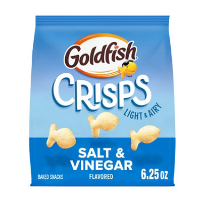 Goldfish Salt & Vinegar Flavored Crisps - 6.25 Oz - Image 1