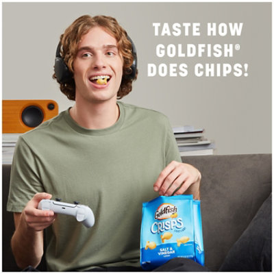 Goldfish Salt & Vinegar Flavored Crisps - 6.25 Oz - Image 2