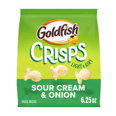 Pepperidge Farm Goldfish Sour Cream and Onion Flavored Crisps - 6.25 Oz - Image 1