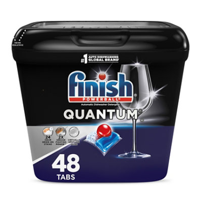 Finish Powerball Quantum Dishwasher Detergent Tabs - 48 Count - Image 2