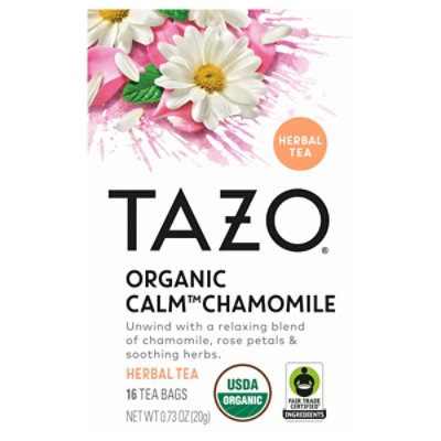 Tazo Tea Bag Organic Herbal Calm - 16 Count - Image 2