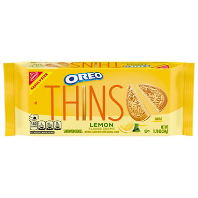 Oreo Thins Lemon - 11.78 Oz - Image 3