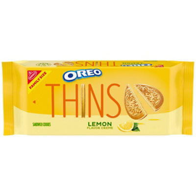 Oreo Thins Lemon - 11.78 Oz - Image 2