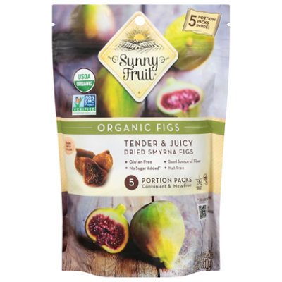 Sunny Fruit Figs Organic - 8.8 Oz - Image 1