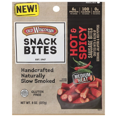 Old Wisconsin Hot and Spicy Snack Bites - 8 Oz - Image 3