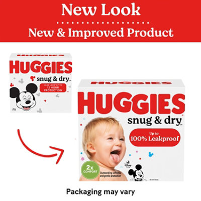 Huggies Snug And Dry Diapers Size 7 Huge - 80 Count - Image 2