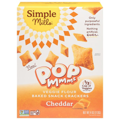 Simple Mills Crackers Cheddar - 4 Oz - Image 1