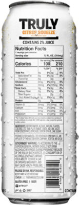 Truly Hard Seltzer Citrus Squeeze In Cans - 24 Fl. Oz. - Image 3
