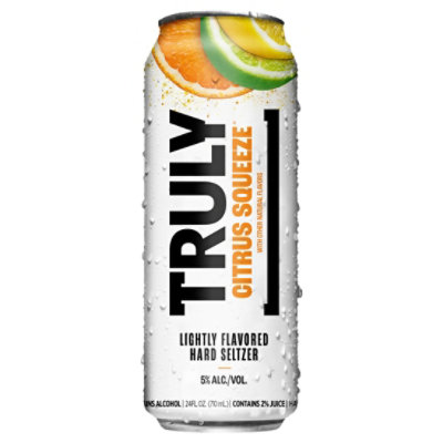 Truly Hard Seltzer Citrus Squeeze In Cans - 24 Fl. Oz. - Image 1