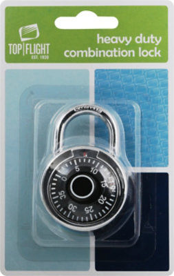 Top Flight Heavy Duty Combination Lock - Each - Image 1