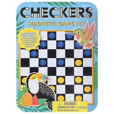 Bendon Checkers Mini Tin - Each - Image 3