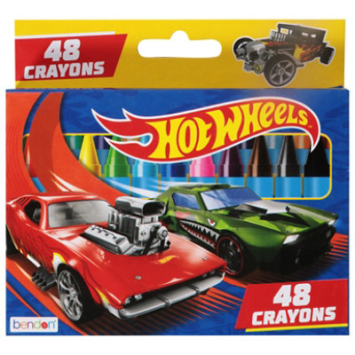 Bendon Hot Wheels Crayons 48 Count - Each - Image 3