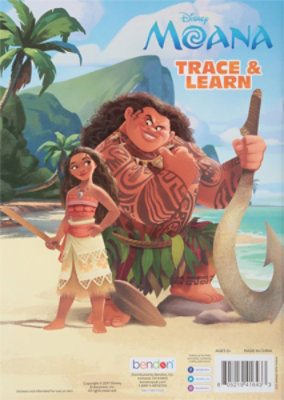 Bendon Moana Color And Trace Activity Book - Each - Image 4