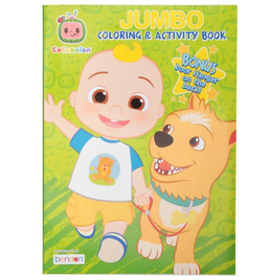 Bendon Cocomelon Jumbo Coloring Book - Each - Image 3