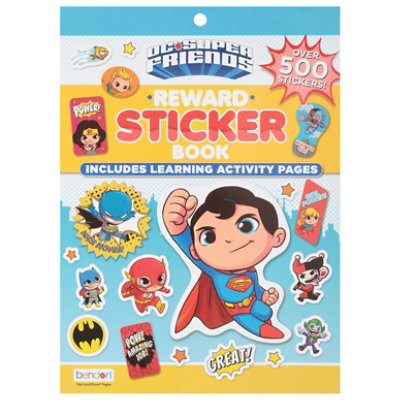 Bendon Dc Super Friends Reward Sticker - Each - Image 3