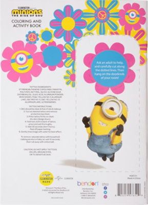 Bendon Minions 2 Color And Activity Book - Each - Image 4