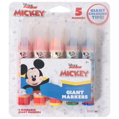 Bendon Disney Mickey Giant Markers 5 Count - Each - Image 3