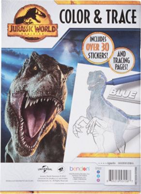 Bendon Jurassic World Dom Color And Trace - Each - Image 4